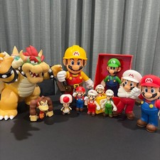 Super Mario Figure Bulk Set Lot 11 Including Mario Luigi Bowser Donkey Kon picture