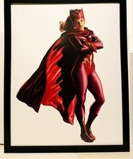 Scarlet Witch Wandavision Timeless by Alex Ross FRAMED 11x14 Art Print Marvel Co picture