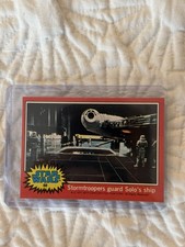 Stormtroopers Guard Solo's Ship - 1977 Topps Star Wars #88 (Mint Condition) picture
