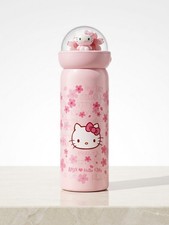 Sanrio Hello Kitty Pink Stainless Steel Water Bottle | Holds 11 Ounces picture