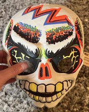 Vintage 1970’s Ben Cooper Skeleton Halloween Mask picture