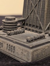 Rare John Hancock Center Howard Models souvenir building replica detailed model picture