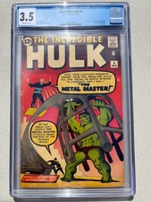 Incredible Hulk 6 1963 Marvel Comics CGC VG- 3.5 1st App Teen Brigade picture