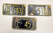 1968 Kansas Coach License Plate picture