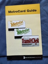 MetroCard Guide ( 32 pages ) NEW NYC/MTA + 5th AVENUE COACH ROUTES MAP picture