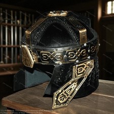 Premium Gimli Helmet Lord of the Rings Movie The Hobbit Swords Axes Collectibles picture