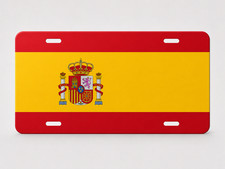 Country Flag Inspired 6x12 Aluminum License Plate Pick Your Country Novelty picture