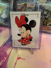 2026 Topps Chrome Disney Minnie Mouse GOLD Background Sketch 1/1 picture