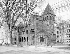 1900-1915 Delta Psi Fraternity House, Yale U. Old Photo 8.5