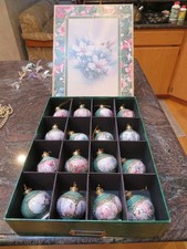 Lena Liu Treasury of Jeweled Hummingbird Ornaments Set of 16 Bradford Editions picture