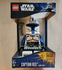 LEGO Star Wars Captain Rex  Minifigure Alarm Clock 9003936 New Sealed Box NISB picture