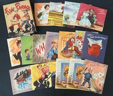 Vintage Fun Parade Complete Set 16 Greeting Cards w/Box Humor 3D Movable Pop Out picture