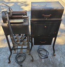 EARLY 1900S THOMAS EDISON MASTER SHAVER & THE EXECUTIVE EDIPHONE W/20 CYLINDERS picture