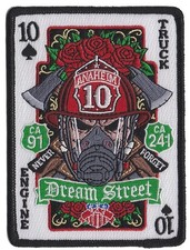 Anaheim Station 10 Dream Street Fire Patch NEW . picture