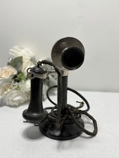 Antique Stromberg Carlson Candlestick Telephone Rochester NY Vintage Phone 1900s picture