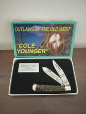 Collector Series Limited Edition Cole Younger Pocket Knife Vintage picture