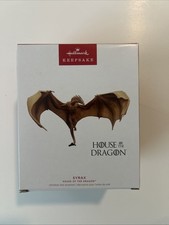 Hallmark Keepsake Christmas Ornament HBO House of the Dragon Syrax Figure 2023 picture