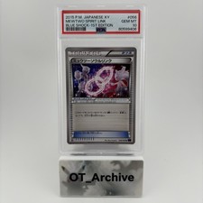 Pokémon Mewtwo Spirit Link 056/059 XY Blue Shock JPN 2015 #056 - PSA 10 picture
