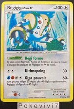 Pokemon Card REGIGIGAS 9/100 HOLO Diamond and Pearl D&P FR USED picture