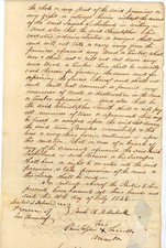 1843 New York Land Lease Deed Livingston NY Signed Christopher Smith Sutherland picture