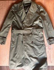 Vintage 1951 US Army M-1950A Trench Coat Overcoat Wool Liner Belt Fits IT 50/52 picture