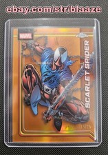 2026 Topps Chrome Marvel Comics - Scarlet Spider Orange Refractor /25 picture