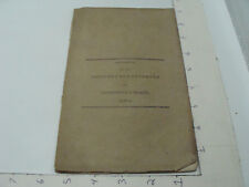 ORIGINAL - DARTMOUTH COLLEGE -- 1837-38 CATALOG OF OFFICERS & STUDENTS 24pgs picture