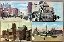 Springfield Massachusetts Vintage Postcard Lot Of 4. Early 1910s picture