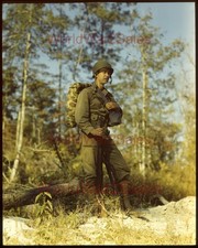 #26593 WWII USMC Color 4X5 Transparency 
