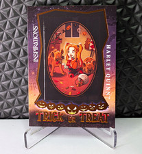 Upper Deck 2026 Inspirations World of DC Trick or Treat Insert Harley Quinn TT-3 picture