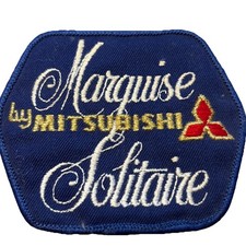 MITSUBISHI Marquise Solitaire Original Factory Crew Pilot RARE 1980 Houston picture