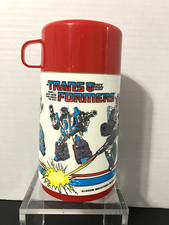 Hasbro 1987 Vintage Transformers Thermos Aladdin Hasbro E1 picture