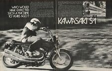 1973 Kawasaki S-1 - 4-Page Vintage Motorcycle Article picture