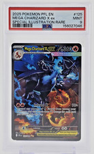 PSA 9 2025 MEGA CHARIZARD X EX POKEMON CARD SPECIAL ILLUSTRATION RARE MINT 9 125 picture