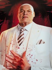 DAREDEVIL MR. FISK (KINGPIN) ART BOOK BY BIG IV LTD 30 NEW picture