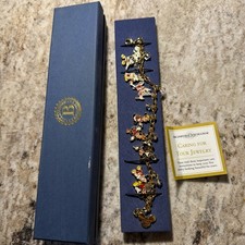 The Bradford Exchange Disney Characters Charm Bracelet in Display Box picture