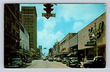 Jacksonville FL-Florida, Main Street, Advertisement, Antique, Vintage Postcard picture