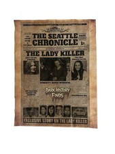 Ted Bundy The Lady Killer The Seattle Chronicle Newspaper Headline picture