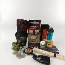 13pc Friday the 13th Horror Smoking Gift Set Spooky TGIF Movie Theme picture