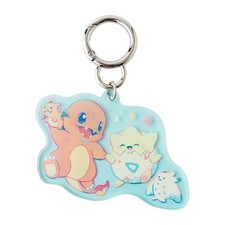 Pokemon Center Charmander and Togepi Acrylic Keychain Little Daydream Japan NEW picture