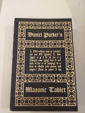 Daniel Parker's Masonic Tablet 2019 Philosophy The Scottish Rite Research picture