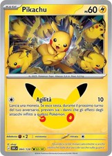 Pikachu 044/128 Pokemon 30th Anniversary ITA NM picture