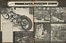 1980 Minneapolis Minnesota Museum Motorcycle Show - 4-Page Vintage Article picture
