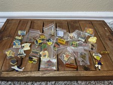 Lot of 33 Vtg Walmart Lapel Pins Buttons Employee Promo Service Fleet Y2K 90s picture
