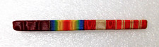 ORIGINAL WW1 U.S. NAVY 4 PLACE RIBBON BAR WITH ITALIAN ORDER OF THE CROWN picture