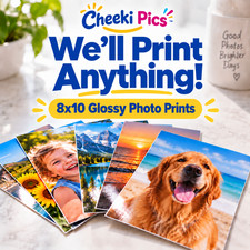 We'll Print Anything Professional Custom 8x10 Glossy Photo Print picture