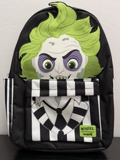Loungefly Beetlejuice Cosplay Full-Size Vinyl Backpack NWT picture