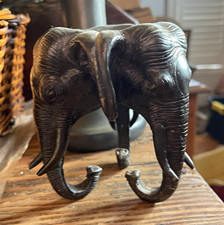 VNT Japanese Cast Bronze /Metal Triple Elephant Head Sensor picture