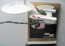 Hallmark Keepsake STAR TREK TNG 1993 U.S.S ENTERPRISE NCC-1707-D Tested picture