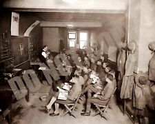 1917 Harley-Davidson School For Motorcycle Mechanics Classroom 8x10 Photo picture